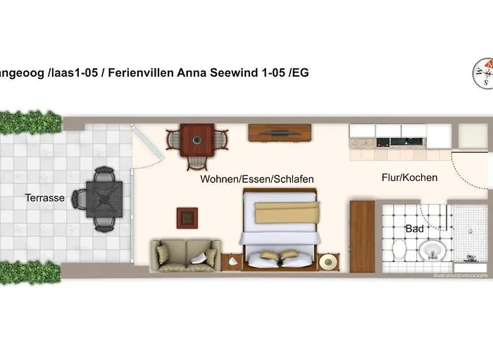 Apartmentvilla Anna Apartmentvilla Anna 1-05 アパート